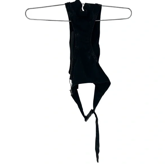 NWT Darker Wavs Acid Wash Crop Top - Picture 8 of 10